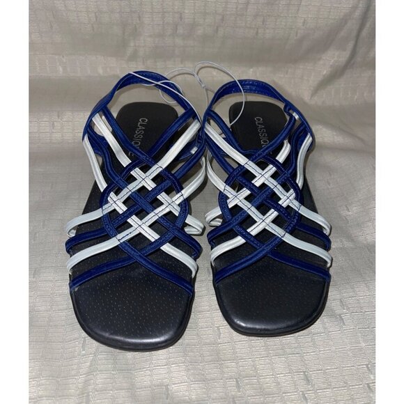 NWOT Women’s Strappy Sandals Size 8 - Picture 1 of 8